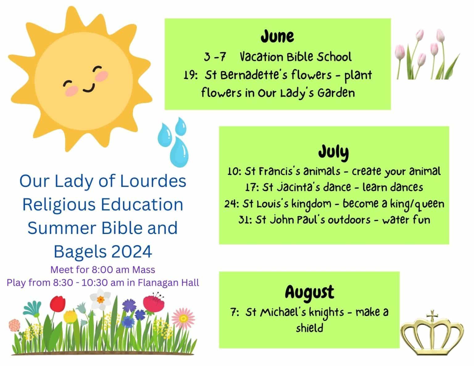 Religious Education Our Lady of Lourdes