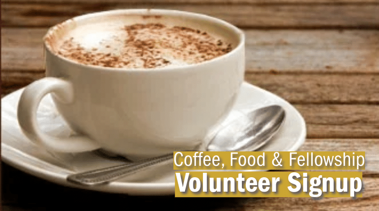 Coffee Food & Fellowship OLL Graphic