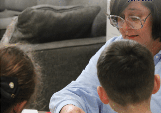 Front cover of June 2025 OLLIS Mission Review.